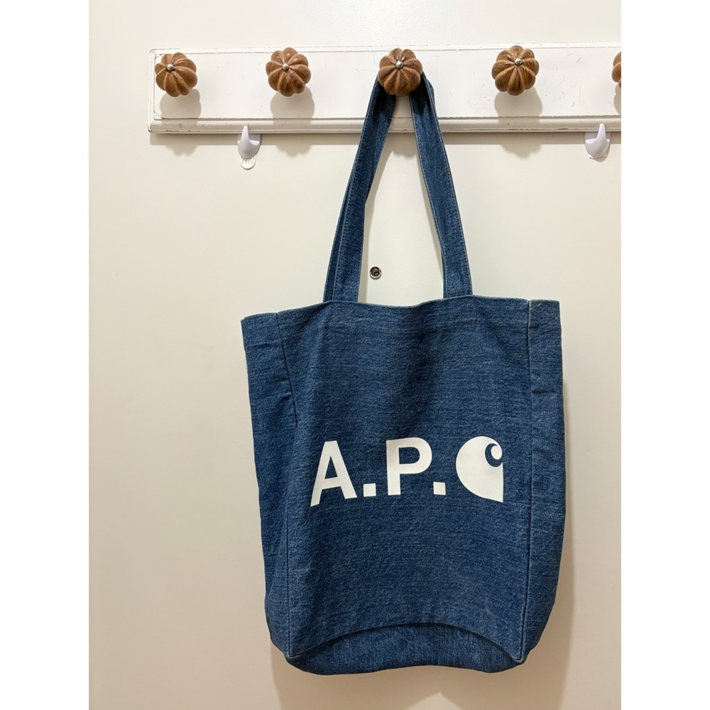 A.P.C. Carhartt WIP Blue Denim Jacket